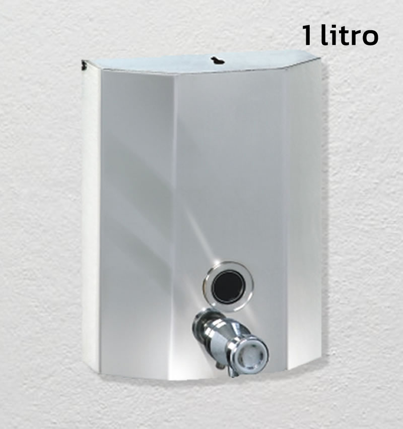 Saboneteira aço inox Inoxvale modelo Office - Saboneteira Aço Inox 304