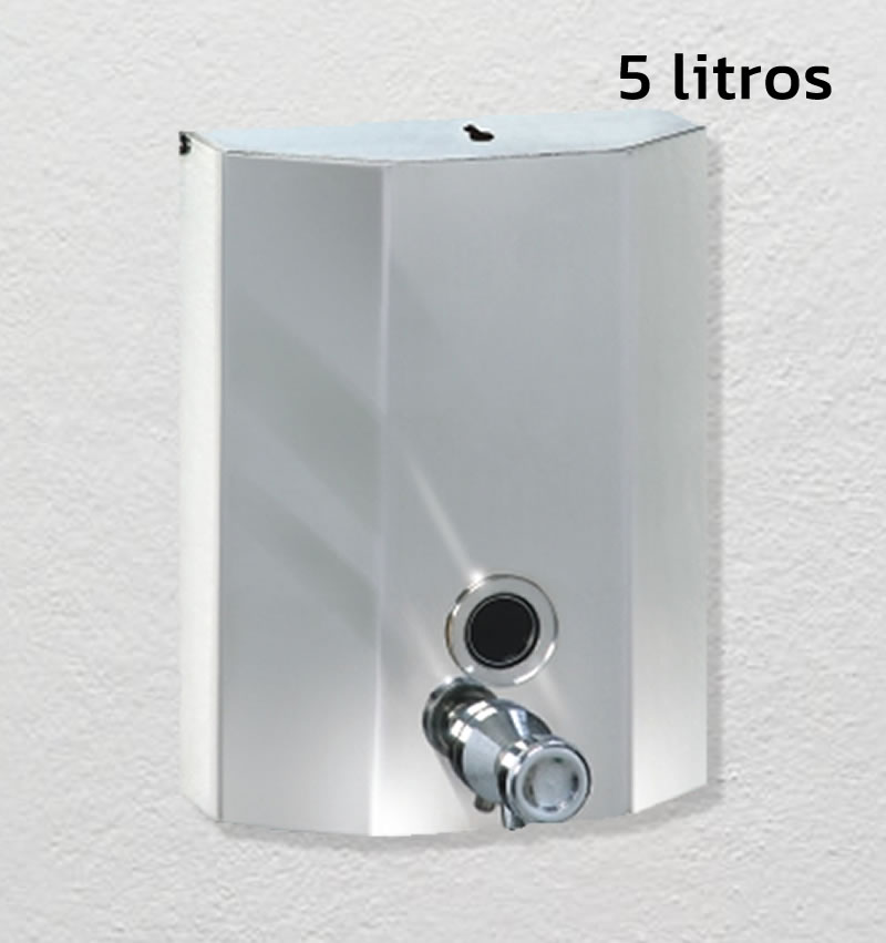 Saboneteira aço inox Inoxvale modelo Indi - Saboneteira Aço Inox 304
